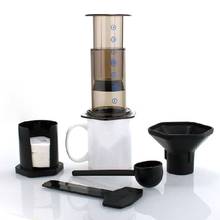 Новая стеклянная Кофеварка Es press o с фильтром, портативная кофеварка для кафе, французского пресса, кофейник для аэропресса, Прямая поставка 2024 - купить недорого