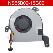 Novo para NS55B02-15G02 asus x540 x540s x540sa portátil notebook cpu ventilador de refrigeração 13nb0b30t01011 2024 - compre barato