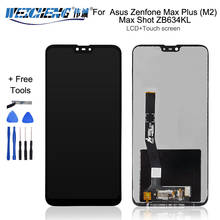 Pantalla LCD para Asus Zenfone Max Plus M2, 6,26 ", ZB634KL, Digitalizador de Panel táctil 2024 - compra barato