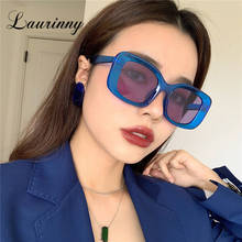 Женские Винтажные Солнцезащитные очки UV400, большие квадратные очки с декоративными линзами, 2021 2024 - купить недорого