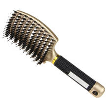 Girls Hair Scalp Massage Comb Hairbrush Bristle Nylon Women Wet Curly Detangle Hair Brush for Salon Hairdressing Styling Tools 2024 - buy cheap