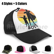 Teach Like Boss. Teacher Gift For The Superhero Efforts To Teach Our Kids Baseball Cap Unisex Mesh Casual Print Adjustable 2024 - buy cheap