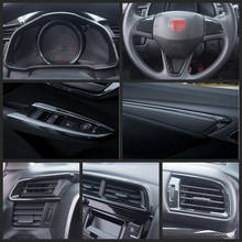 Inner Car Door Handle Bowl / Front Air AC Outlet Vent Cover Trim Interior Refit Kit Accessories For Honda FIT JAZZ 2014 - 2019 2024 - buy cheap