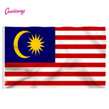 Флаги Малайзии, подвесной флаг, флаг Малайзии, стандартный флаг из полиэстера, баннер на открытом воздухе и в помещении, ФЛАГ 150*90 см 2024 - купить недорого