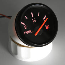 Medidores de nivel de combustible con puntero de 52MM y 2 ", Sensor E-1/2-F, 0-190ohm, pantalla LED Universal para barco, coche, camión, RV, Camper, 9-32V 2024 - compra barato