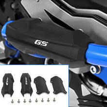 GS LOGO Motorcycle Engine Crash bar Protection Bumper Decorative Guard Block FOR BMW R1200GS R1250GS R1100GS R1150GS G 650 GS 2024 - buy cheap