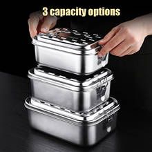 Lunch Box Food Grade 304 Stainless Steel Anti-leak Bento Box durable reusable BPA-free rust-free and non-toxic Strong Tightness 2024 - buy cheap