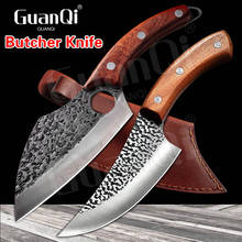 Handmade Forged Boning Knife Butcher Knife Stainless Steel Kitchen Knife Fishing Knife Outdoor Serbian Cooking Butcher Cleaver 2024 - buy cheap