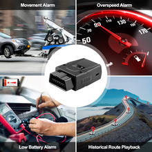 GOT08 OBD GPS Locator GPS Car Tracker Free Installation 2G OBD Plug Real-time Vibration Alarm With History Route Free Web APP 2024 - buy cheap