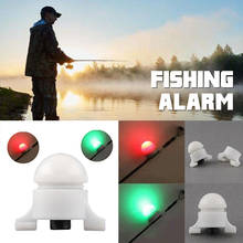 10PCS/Lot Night Fishing Bite Alarm Rod Flashlight Tip LED Light Fish Fishing Bell with Button Battery Dropping Shipping Outdoor 2024 - buy cheap