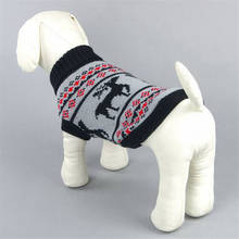 Рождество Кошка Собака Зимний свитер пуловер Одежда для собак для маленьких собак платье плюшевый медведь щенок куртка одежда для домашних животных ubranka dla psa 2024 - купить недорого