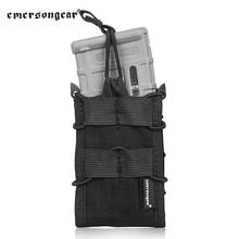 Emersongear Tactical 556  Magazine Pouch MOLLE Rifle Modular Single Bomb Mag Bag Airsoft Hunting  M4 M16 AR15 SR52 Nylon Panel 2024 - buy cheap