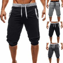 Pantalones cortos deportivos de secado rápido para hombre, ropa deportiva sólida para Fitness, culturismo, gimnasio, entrenamiento, Playa 2024 - compra barato