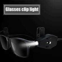 Multifunctional Mini Flexible LED Eyeglass Clip On Book Reading Lights Adjustable Night Light Outdoor Tools 2024 - buy cheap