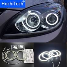 HochiTech for Hyundai i30 2008 2009 2010 2011 Ultra bright SMD white LED angel eyes halo ring kit daytime running light DRL 2024 - buy cheap