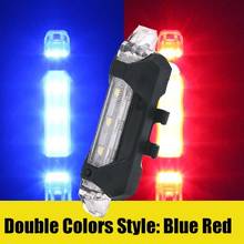 Bike Bicycle light Rechargeable Bike Bicycle light LED Taillight Rear Tail Safety Warning Portable Flash Light Super Bright 2024 - buy cheap