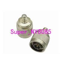 N male plug to SMA female jack RF coaxial adapter connector Nickel 2024 - buy cheap