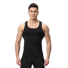Professional Men Sports Running Vest Compression Workout Training Tight Tank Tops Quick Dry Gym Sleeveless Fitness Shirt Black 2024 - buy cheap