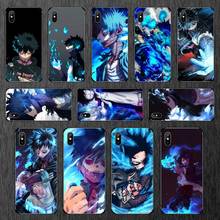 Funda de teléfono My Hero Academia dabi para iPhone, 11, 12 pro, MINI, XS MAX, 8, 7, 6, 6S Plus, X, 5S, SE, 2020, XR 2024 - compra barato