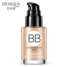 BIOAQUA BB Cream Foundation Whitening Skin Care Long Lasting Moisturizing Repair Oil Control Face Concealer Nude Facial Makeup 2024 - buy cheap