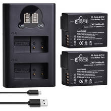 1440mAh DMW-BLC12PP BLC12E DMW-BLC12 batería LED Dual cargador para Panasonic Lumix DMC FZ1000 FZ200 FZ300 G85 G5 G6 G7 GH2 GX8. 2024 - compra barato