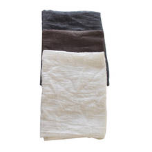 45*65 cm estera de estilo japonés sólido servilleta de algodón de lino de mesa de postre servilletas de té toallas de cocina manteles de paño 2024 - compra barato