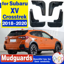 OE Styled Set Molded Car Mud Flaps For Subaru XV 2018-2020 Crosstrek Mudflaps Splash Guards Mud Flap Mudguards 2019 2024 - buy cheap