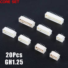 20Pcs GH 1.25mm with lock connector patch Vertical SMT 2/3/4/5/6/7/8/10P GH1.25 Connector Header Male 2024 - buy cheap
