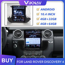 Reproductor Multimedia de Radio para coche, dispositivo con pantalla Android, para Land Rover Discovery 4 LR4 2009-2016, receptor estéreo automático, navegación GPS 2024 - compra barato