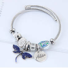 YADA Gifts Fashion Dragonfly Bracelets&Bangles For Women Adjustable Bracelets Crystal Jewelry Alloy Animal Bracelet BT210018 2024 - buy cheap