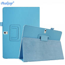 PU Leather Case For Samsung Galaxy Tab Pro 10.1 SM-T520 SM-T521 SM-T525 Cover for Note 10.1 2014 SM-P600/P601/P605 Case+Film+Pen 2024 - buy cheap