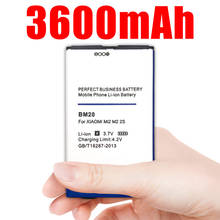 3600mah BM20 Battery for Xiaomi Mi2S M2S 2s Bateria Replacement High Capacity 2024 - buy cheap