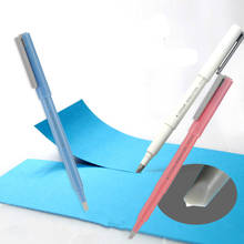 Escritório papelaria utilitário faca tipo caneta cerâmica faca de papel em casa cartão ferramenta corte artista bisturi lâmina aparador arte artesanato 2024 - compre barato