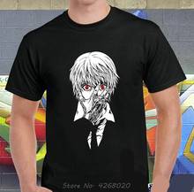 Camiseta kurapika unissex, camisetas estampadas de algodão puro, ideal para cosplay, caçador x, anime 2024 - compre barato