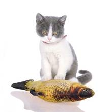 1PC Cat Favor Fish Toy Cat Mint Stuffed Fish Shape Sisal Hemp Cat Scratch Board Scratching Post for Pet Products Cat Supplies 2024 - buy cheap