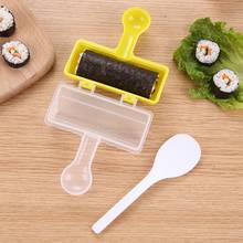 Портативный японский набор для приготовления суши форма для риса Кухня инструменты для изготовления суши выпечки набор для приготовления суши рисовый рулон аксессуары пресс-формы 2024 - купить недорого