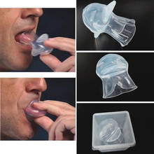 New Silicone Anti Snoring Tongue Device Sleep Apnea Aid Stop Snore Stopper Sleeve 2024 - buy cheap