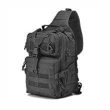 Мужские нейлоновые нагрудные сумки через плечо, высокое качество, одиночный рюкзак, рюкзак, Молл, для верховой езды, военная сумка, слинг-рюкзак, рюкзак 2024 - купить недорого