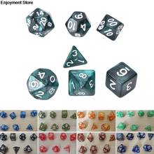 Hot Selling 7pcs Dices DND D&D Games Set D10 Multi-Sided Gem Dice Die  2024 - buy cheap