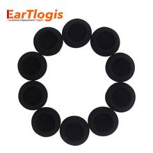 EarTlogis Sponge Replacement Ear Pads for Jabra BIZ 2300 Mono, NC Headset Parts Foam Cover Earbud Tip Pillow 2024 - buy cheap