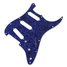 Guitarra elétrica pickguard placa de risco qualidade pickguard para stratocaster stratocaster preto instrumentos & engrenagem 2024 - compre barato