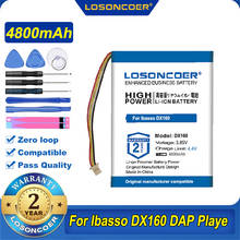 LOSONCOER-batería 100% Original DX160, 4800mAh, para Ibasso DX160 DAP Player 2024 - compra barato