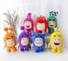 Juguetes de peluche de 18cm/23cm para niños, regalos de Navidad, Oddbods, fusible de dibujos animados, Jeff Newt Odd ZEE Bods, muñecos de animales de peluche, juguetes para niños, regalos 2024 - compra barato