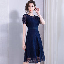 Summer Dress 2020 Vintage Elegant Party Midi Dress Women Clothes Ladies Dresses Embroidery Sexy Women Dress Vestidos ML18115B 2024 - buy cheap