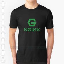 Nginx пользовательский дизайн печати для мужчин женщин мужчин хлопок новая крутая футболка большой размер 6xl Nginx двигатель X Http прокси сервера 2024 - купить недорого
