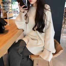 Pullovers Women Winter Autumn Loose Lovely O-neck Sweaters Korean Sweet OL Girl Knitted Tops Jumpers Female Ulzzang Daily Chic 2024 - buy cheap