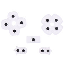 1set For PS4 Controller Conductive Silicone Buttons Rubber Pads For Game Replacement Parts 2024 - buy cheap