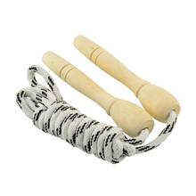 Children Skipping Rope Fashion Unisex Wood Handle Fitness Wooden Handle Skipping Speed Jump Rope Skipping 2024 - buy cheap
