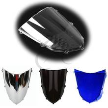 Bolha motocicleta 10R ZX10R ZX-10R Windscreen Windshield Para Kawasaki ZX 2004-2005 04 05 2024 - compre barato