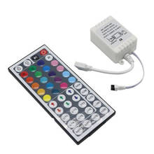Controlador de luces Led con 44 teclas, atenuador remoto IR, DC12V, 6A, para RGB 3528, 5050 2024 - compra barato